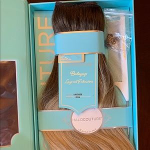 HaloCouture 14” layered balayage extensions